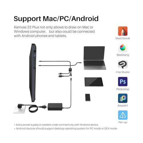 Drawing Tablet - 476.64 x 268.11mm 8192 Levels