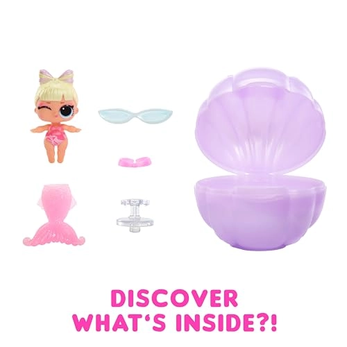 Mermaids Baby Sisters - Color Change Tail 8 Dolls Ages 4+