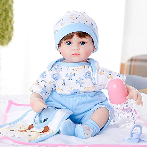 Reborn Baby Doll - 18 Inch 45cm Soft Vinyl Girl