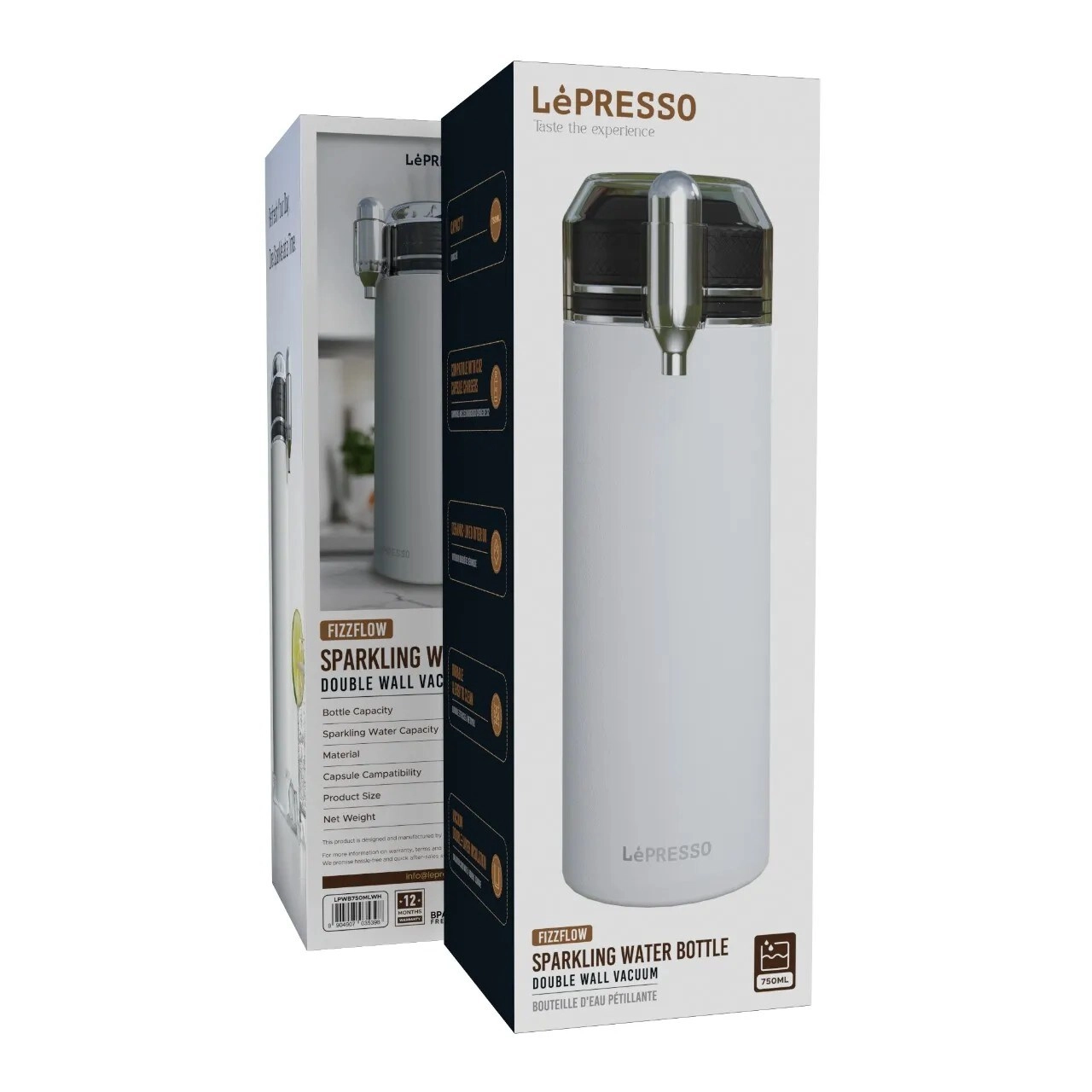 Sparkling Water Bottle - 750mL