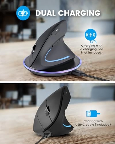 PERIMICE-813RX Vertical Mouse - USB