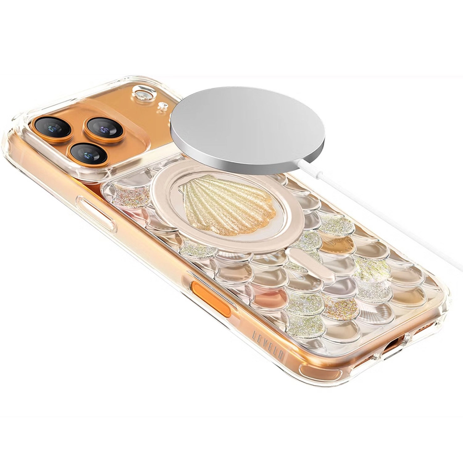 Pearl 3D Ocean Case with MagSafe for iPhone 17 Pro