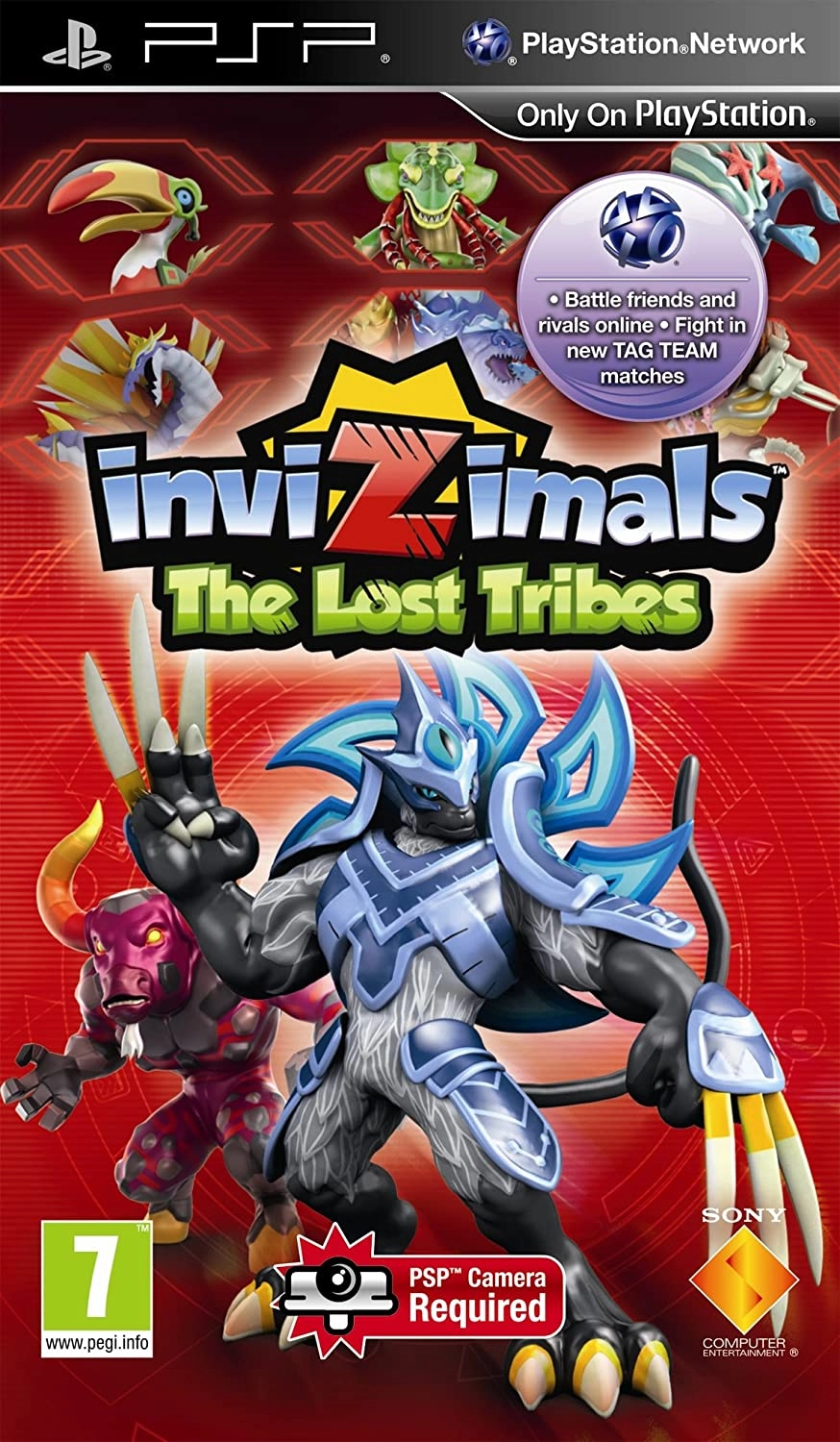 Sony Invizimals The Lost Tribes - Region Free English Version Pal PSP