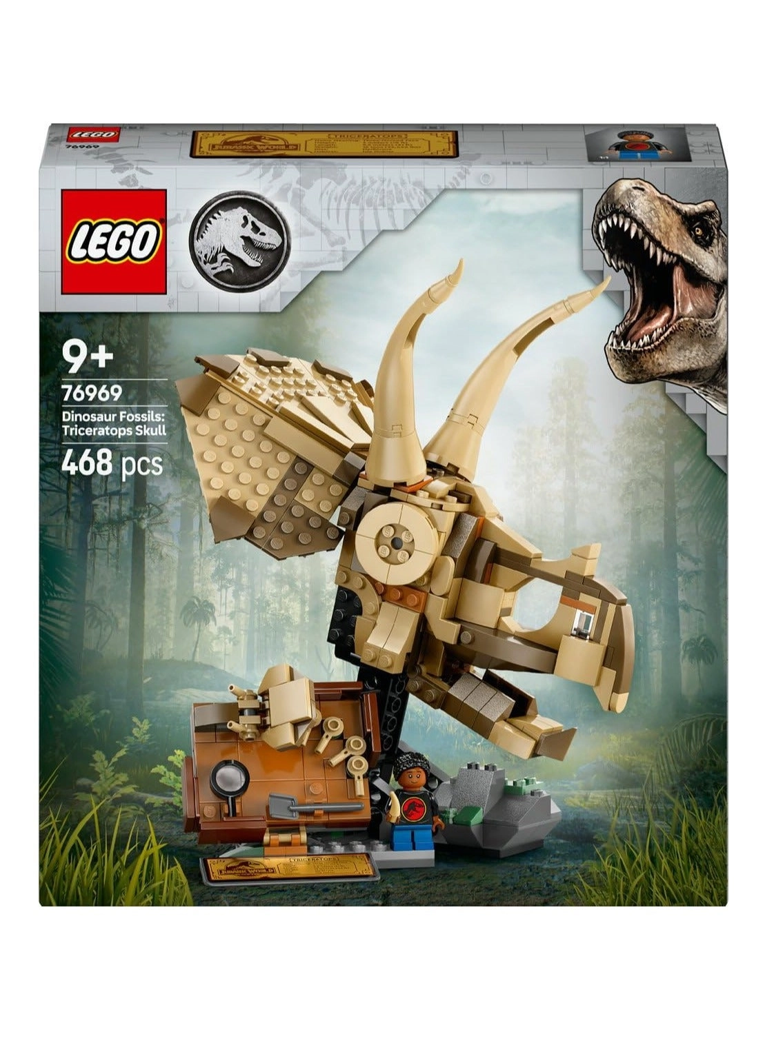 Jurassic World Triceratops Skull (76969)