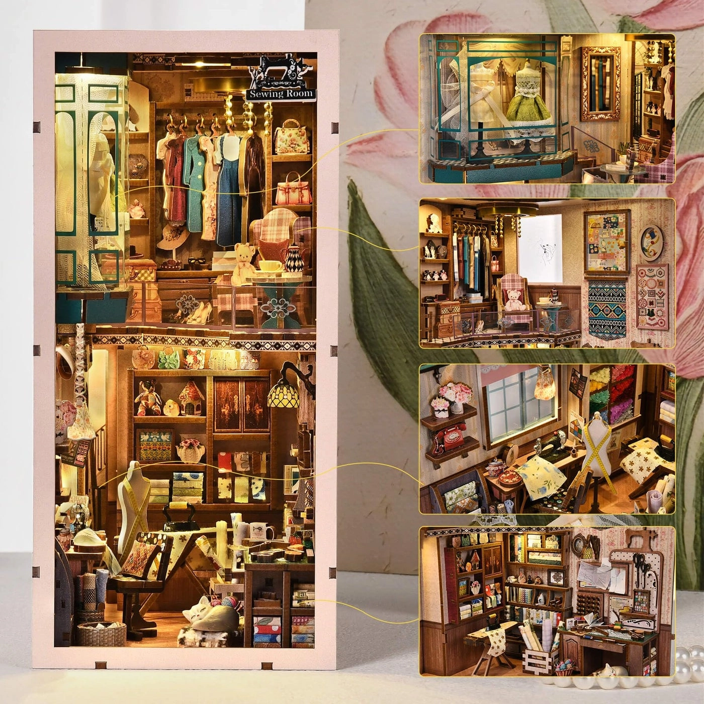 Book Nook Kit - Sewing Room