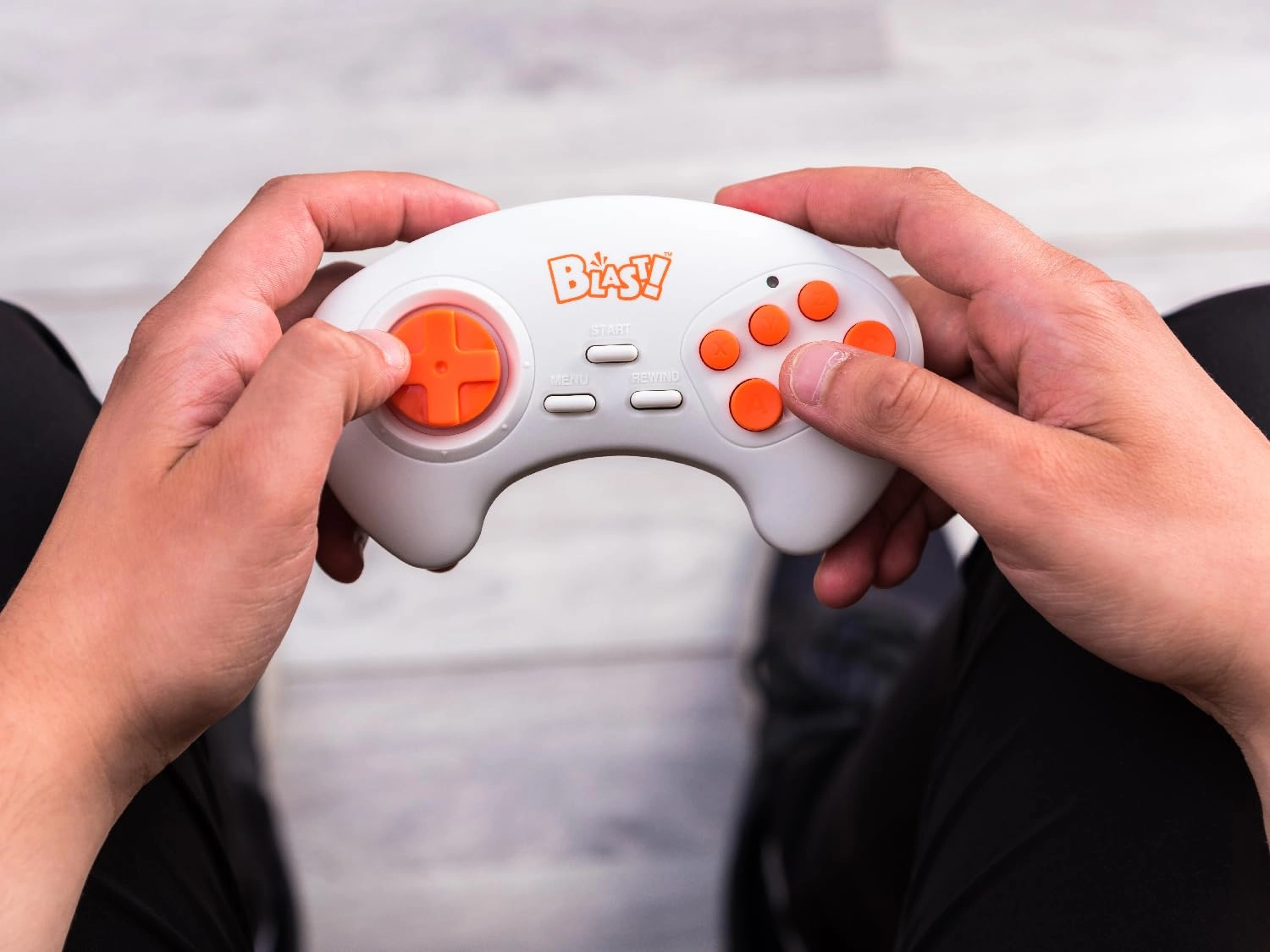 Bandai Namco Flashback Blast - 8 Built-In Games 720p HD Wireless Controller