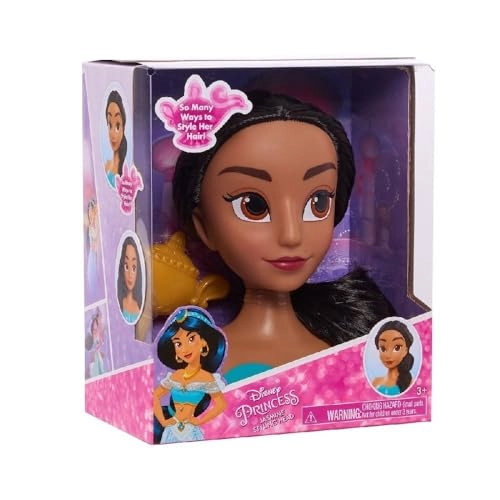 Just Play Mini Styling Head - 5.5" tall Jasmine 2 girls