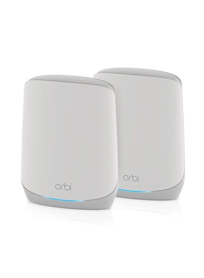 Orbi Tri-Band Wi-Fi 6 Mesh System - 2 piece(s)