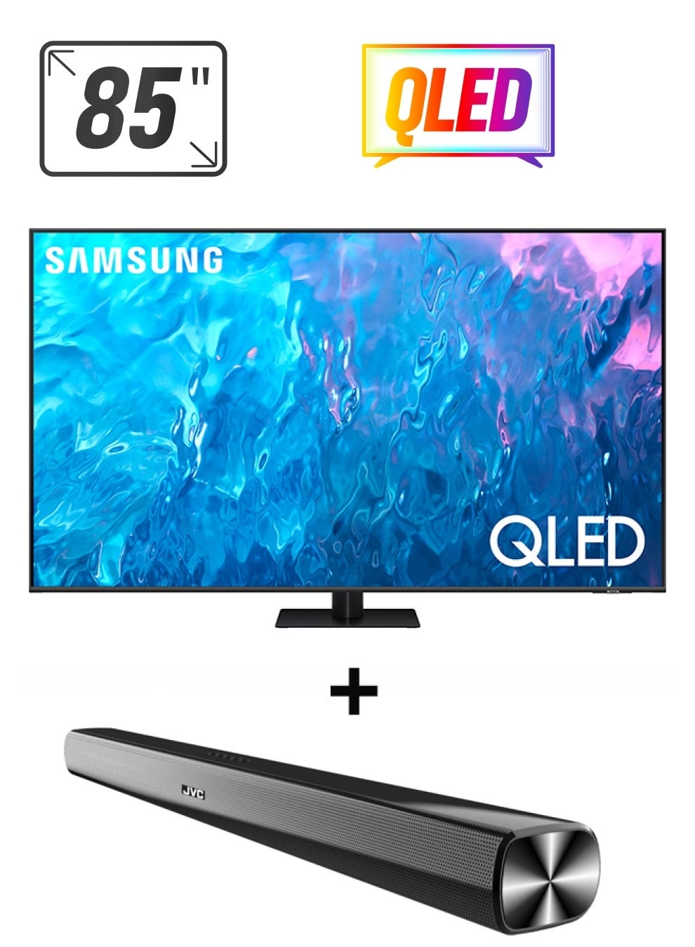 Samsung 85Q70C - 85 inch + THN322B - 2.0CH