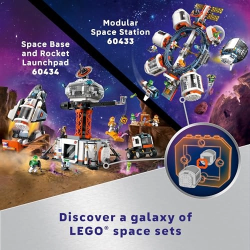 City Space Command Rover and Crane Loader (60432)