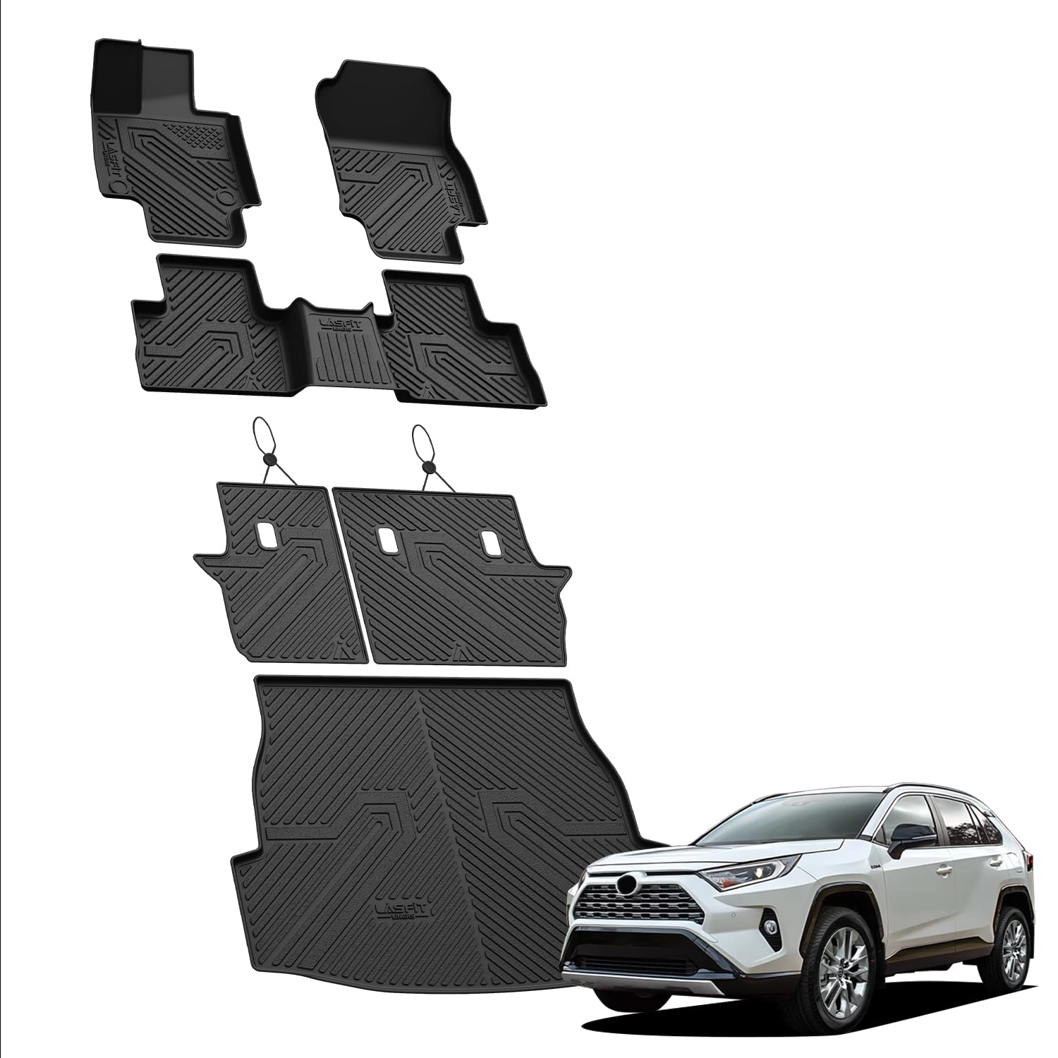 Floor Mats - Toyota RAV4 2019-2025 Full Set