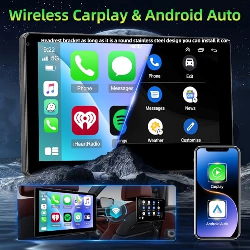 Headrest Video Player - 9 Inches