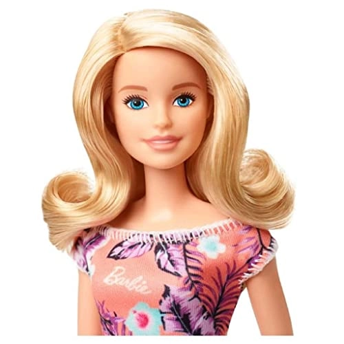 Barbie Beautiful Orange Flowery Dress Ages 0+