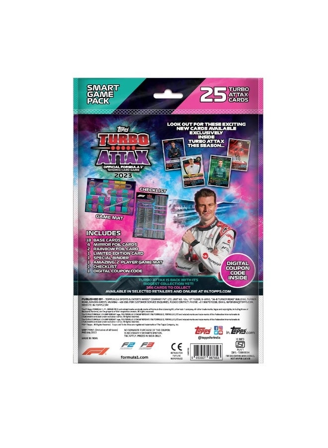 F1 Turbo Attax 2023 - Smart Game Pack