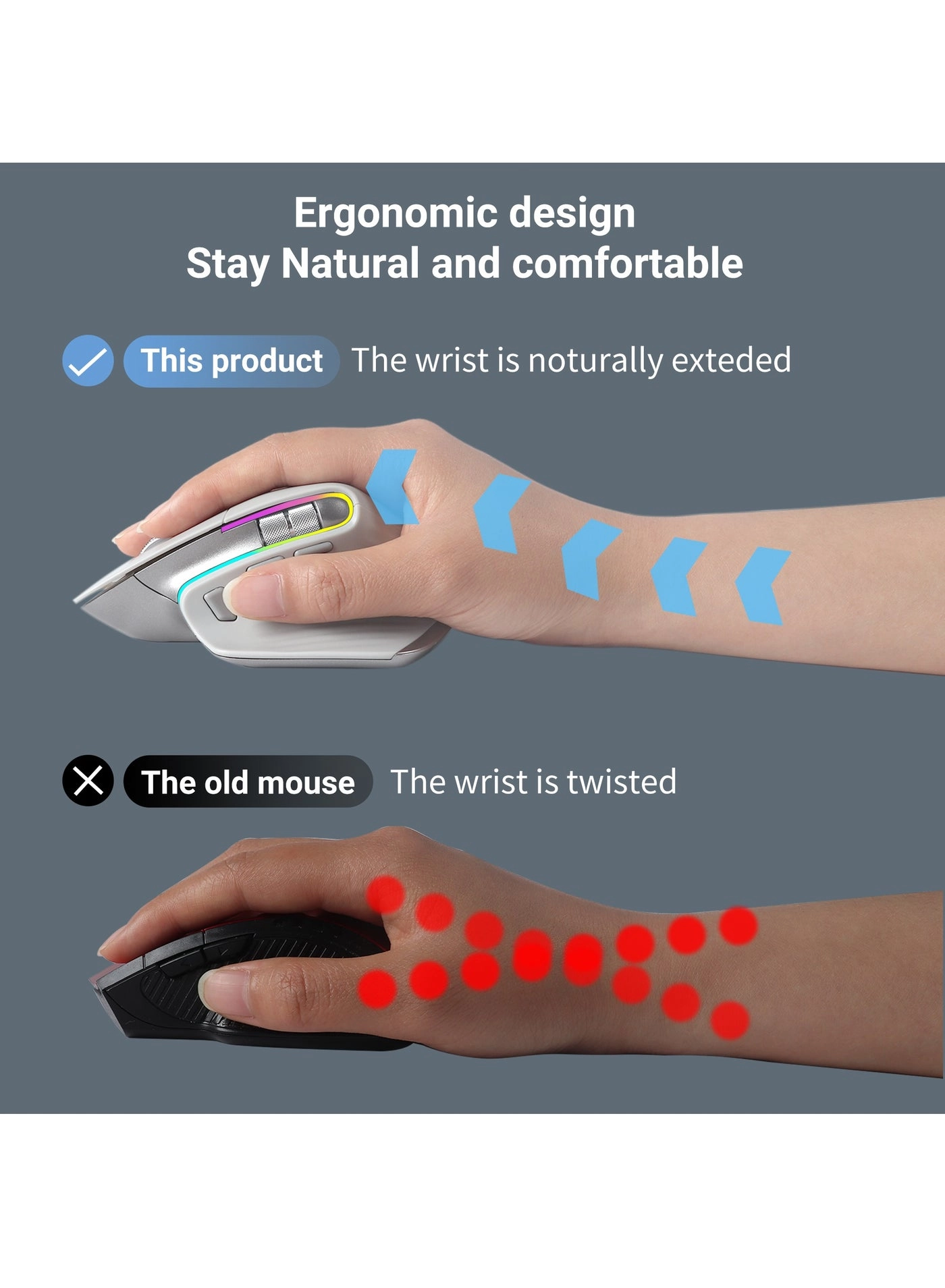 M10 Multi-Device Mouse - Wireless