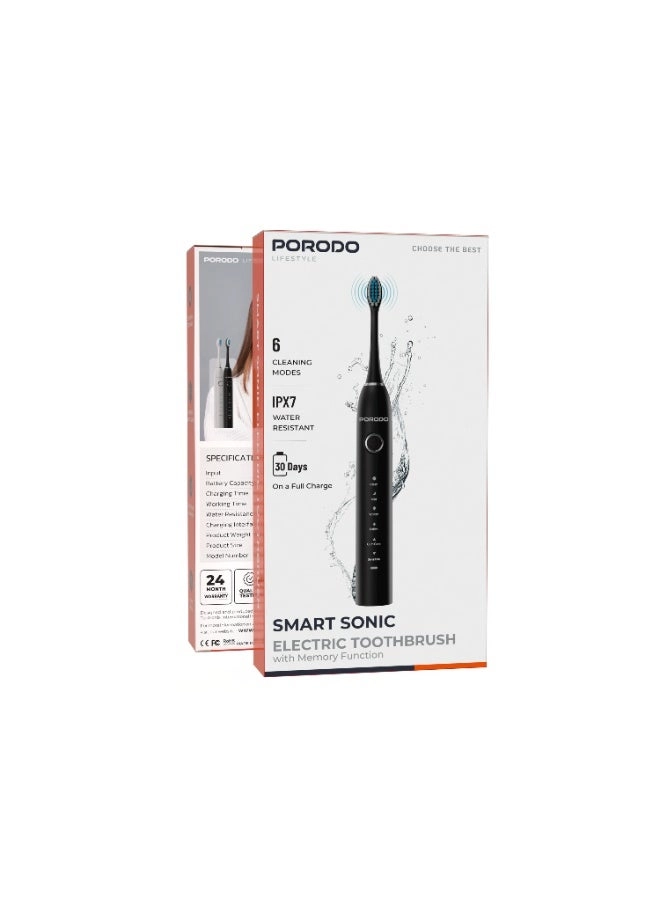 Smart Sonic Electric Toothbrush - Memory Function IPX7 30Days