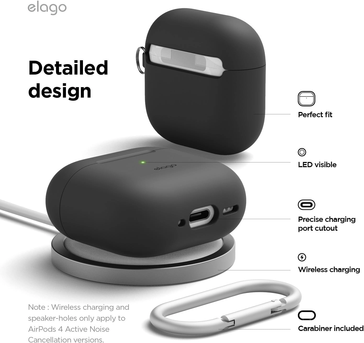Case for AirPods 4 - Shockproof