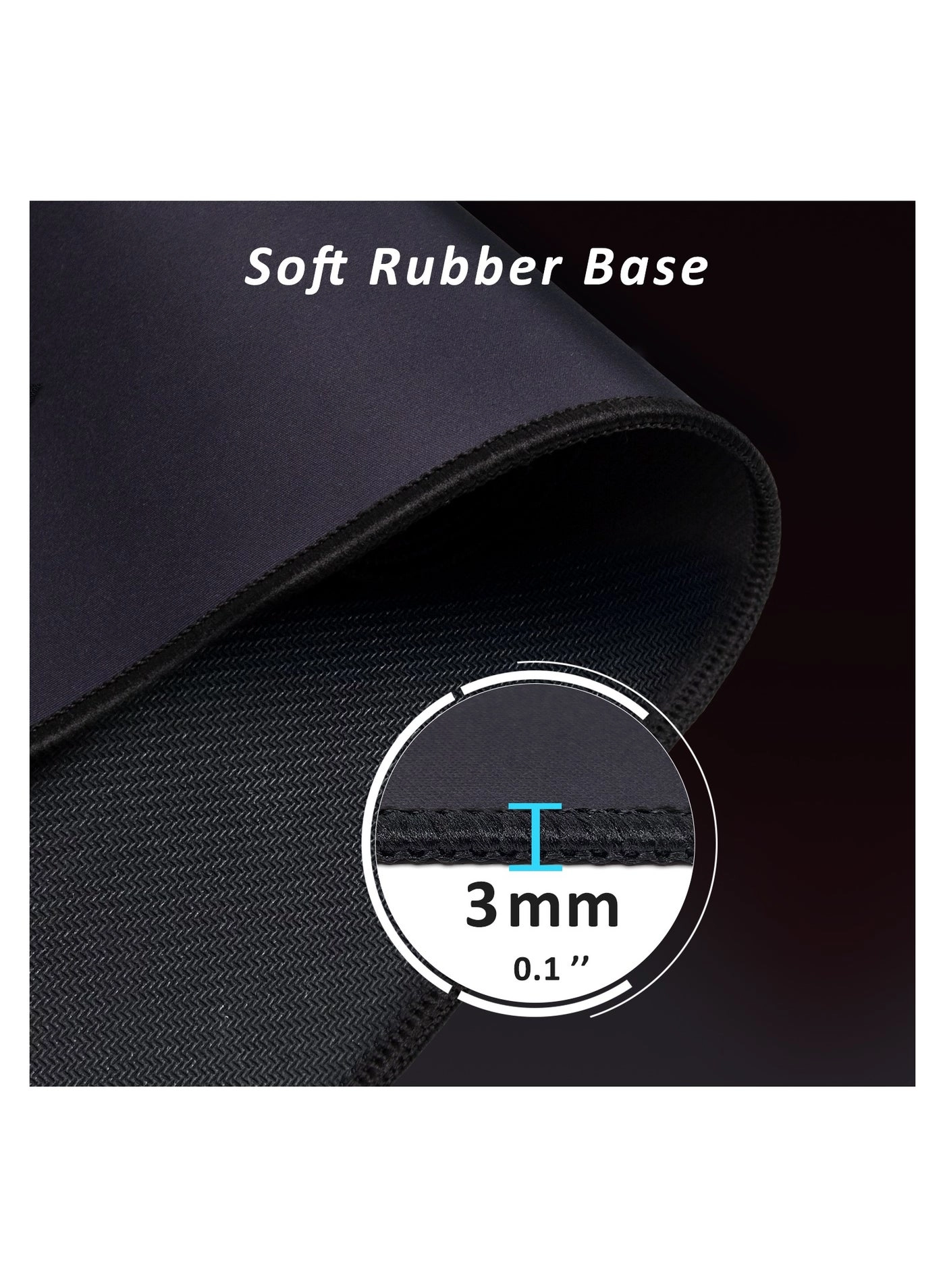 Large XL Office Mouse Pad - 90x30 cm