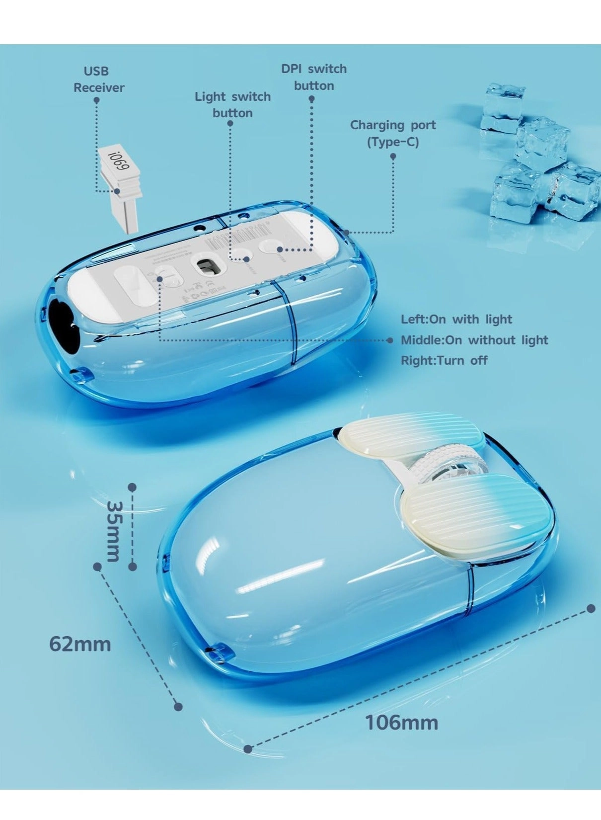 I069PRO Mouse - Wireless