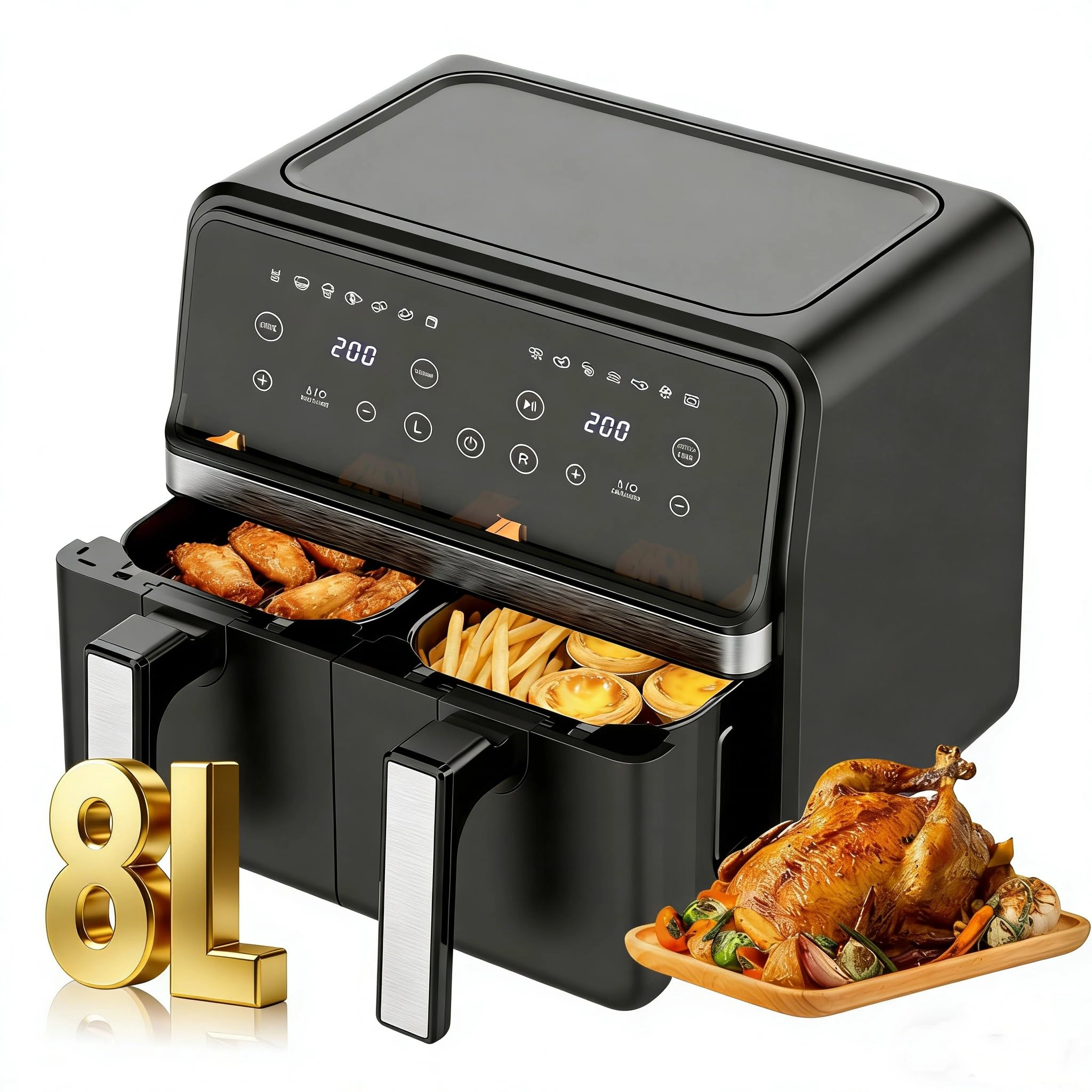 Wemart Dual Basket 8L 8L02