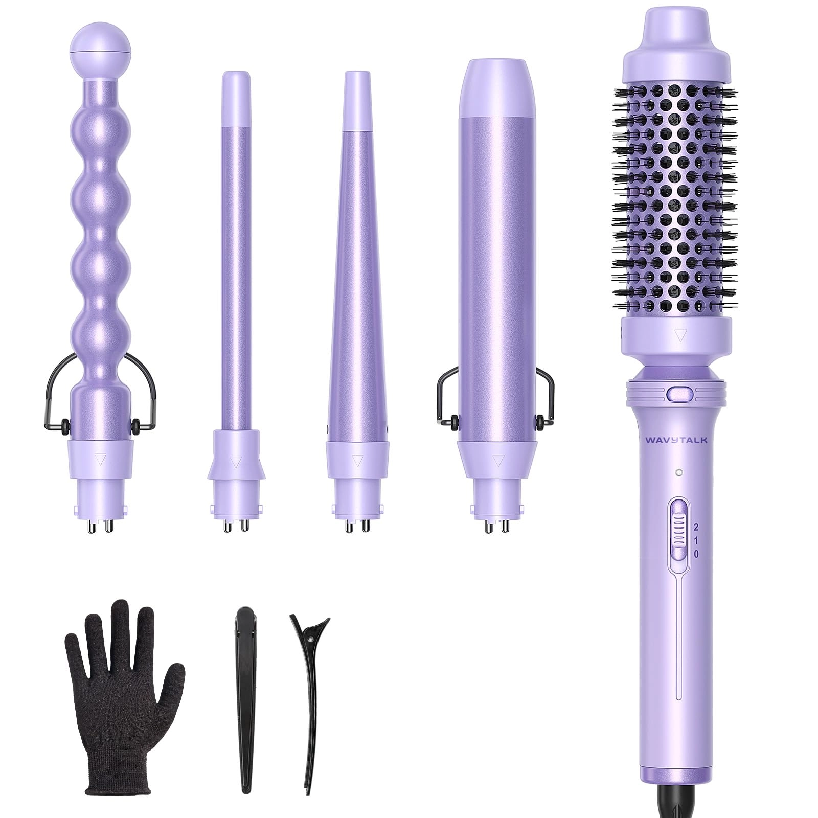 5 in 1 Curling Iron Set - 0.5'-1.25'