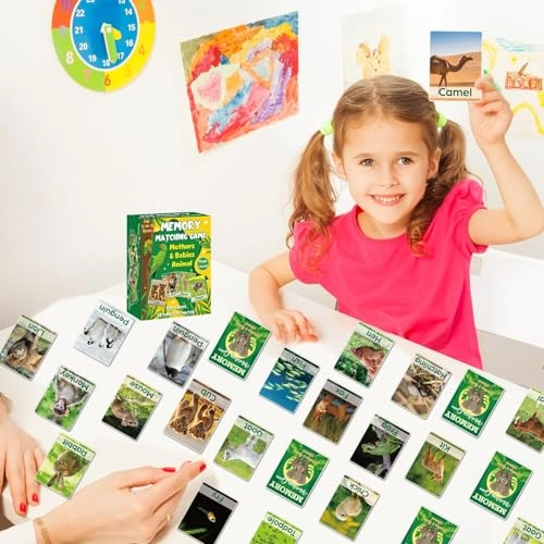 Memory Matching Game - 3 years and up 100 pieces