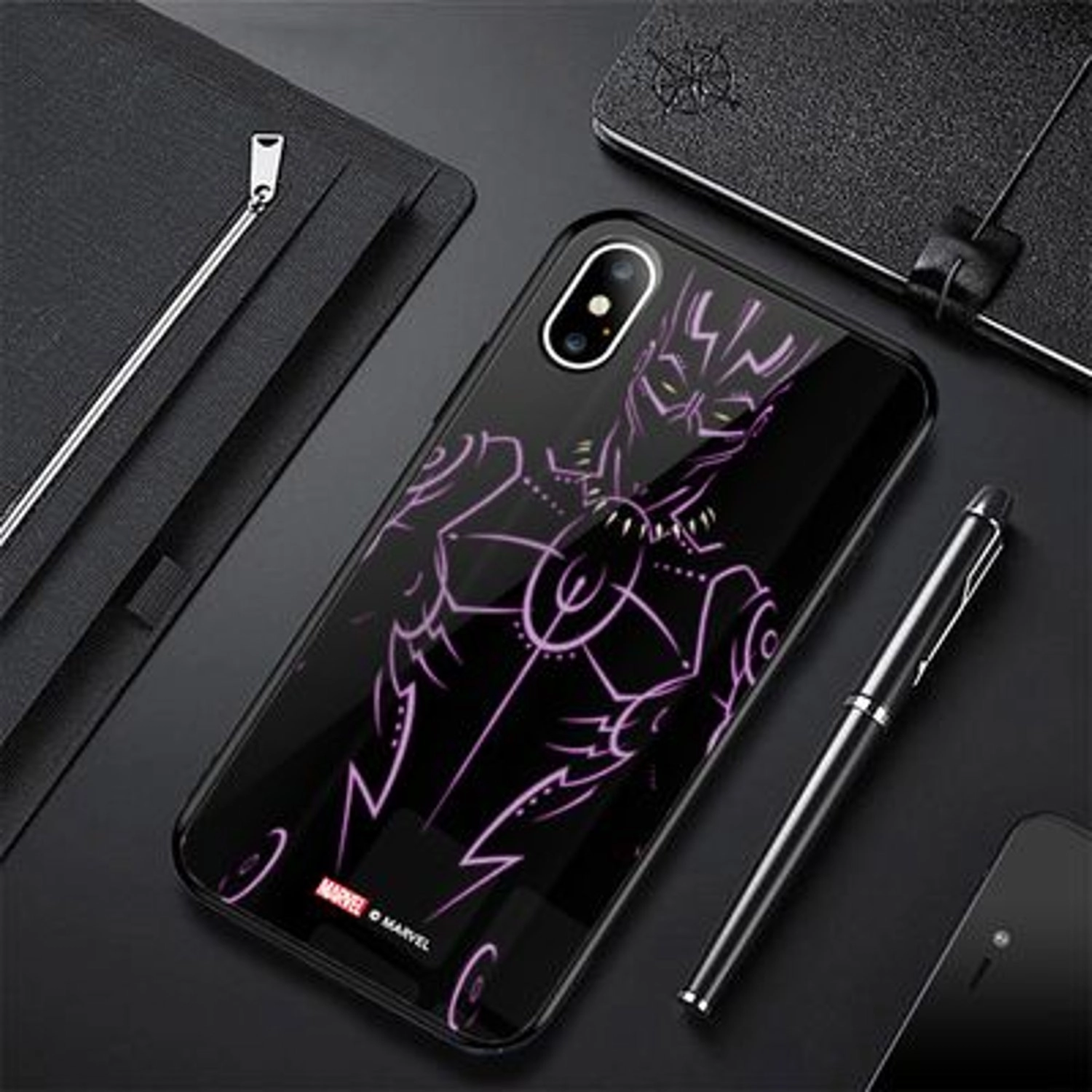 Black Panther Kinetic Energy Back Case for iPhone Xs Max