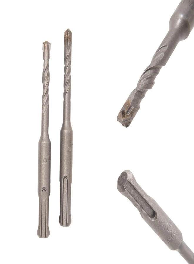 Cross Point Tip SDS Plus Hammer Drill Bit - Pack of 2 6mm