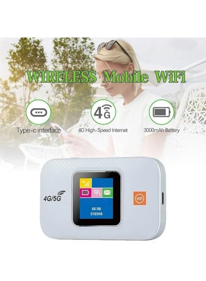 4G LTE Portable WiFi Hotspot Router - IEEE 802.11 b/g 150 Mbps