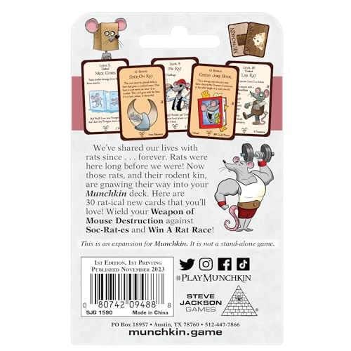 Munchkin: Rats - Card Game Expansion