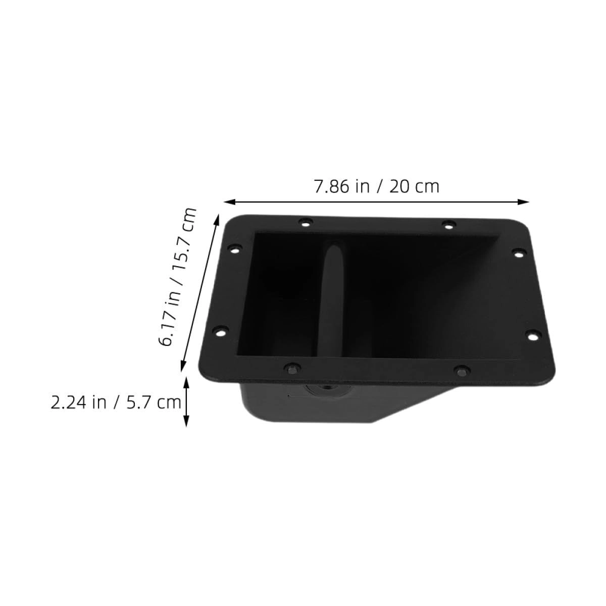 Speaker handle - Black Plastic