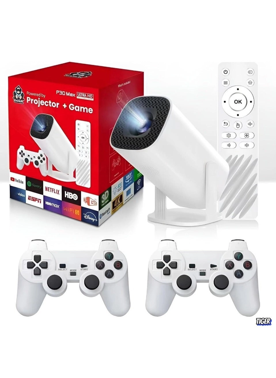 HD Smart Projector 120ANSI Lumens