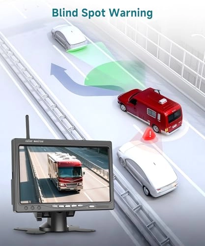 Wireless Backup Camera Kit - 18 IR Night Vision Wireless 1080P