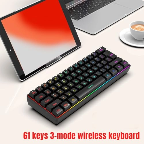 Multi-Function RGB Backlight Keyboard - Wired/Wireless
