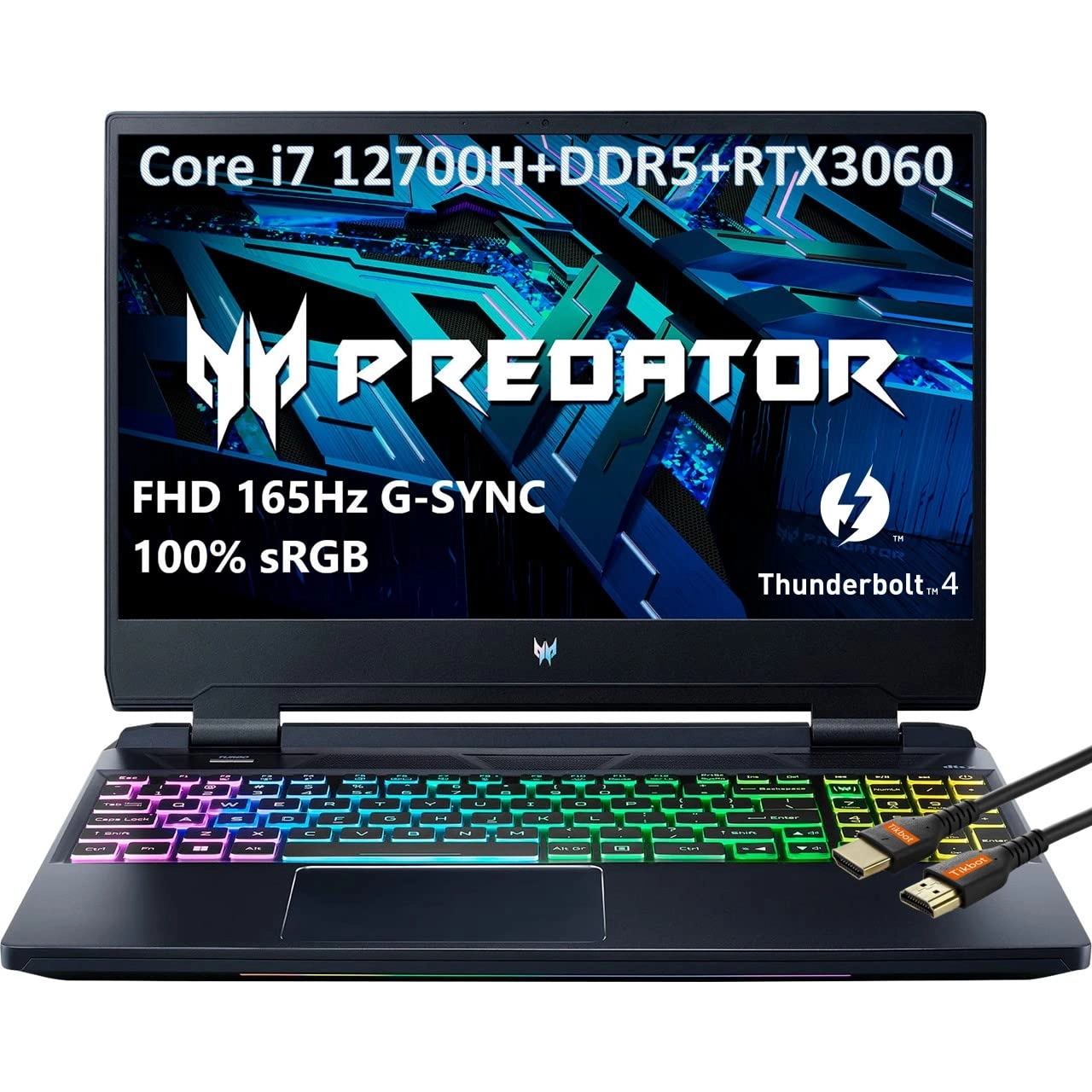 Acer Predator Helios 300 PH315 - 15.6'' Core i7-12700H 16GB DDR5 1TB SSD