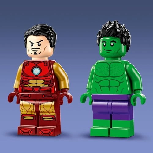 Marvel Iron Man with Bike and The Hulk (76287)