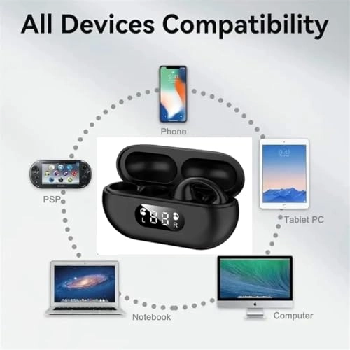 Ear Clip Bluetooth Headphones Wireless Headphone