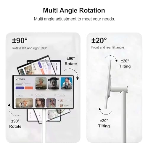 Portable Smart TV - 1080p 4K 27 Inch