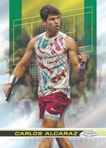 Chrome Tennis Hobby 2024 - 12 Packs Per Box 8 Cards Per Pack
