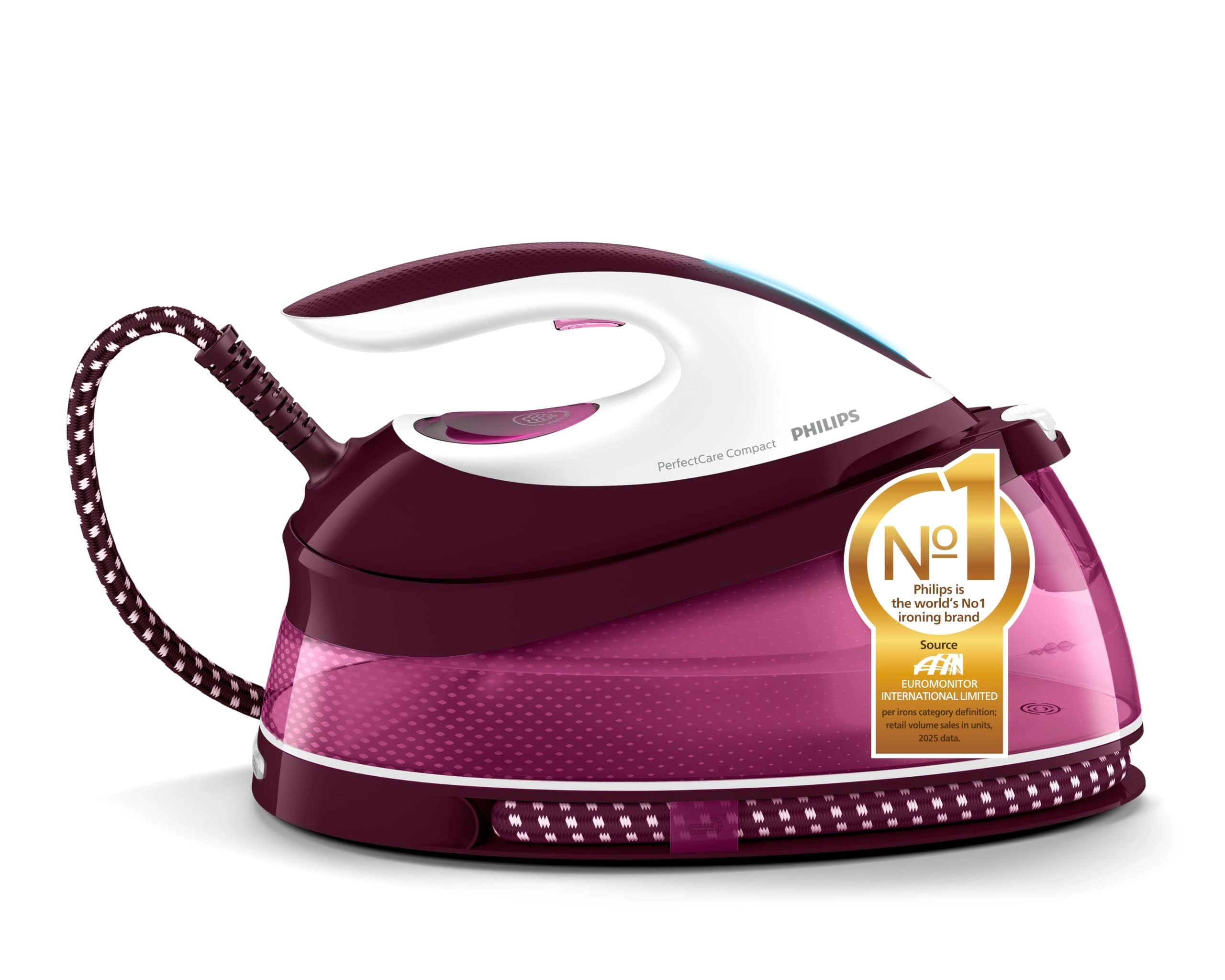 Philips PerfectCare Compact Steam Generator Iron - 6.5 bar 1.5 L