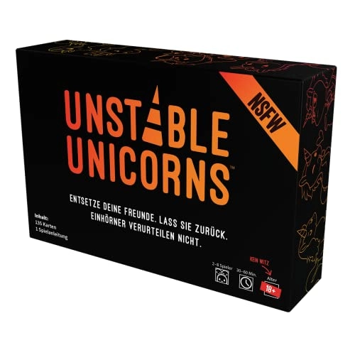 Unstable Unicorns NSFW - Card Game (German)