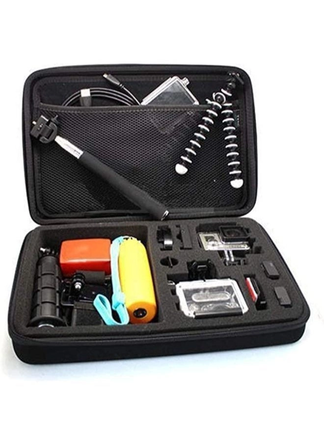Outdoor travel Carry Case Bag - For Action Camera Water Resistant Compatible With GoPro