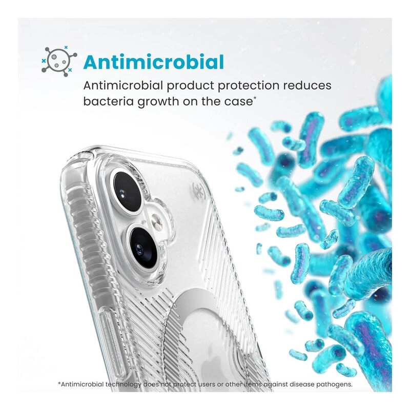 Presidio Perfect Clear Grip Case with MagSafe for iPhone 16