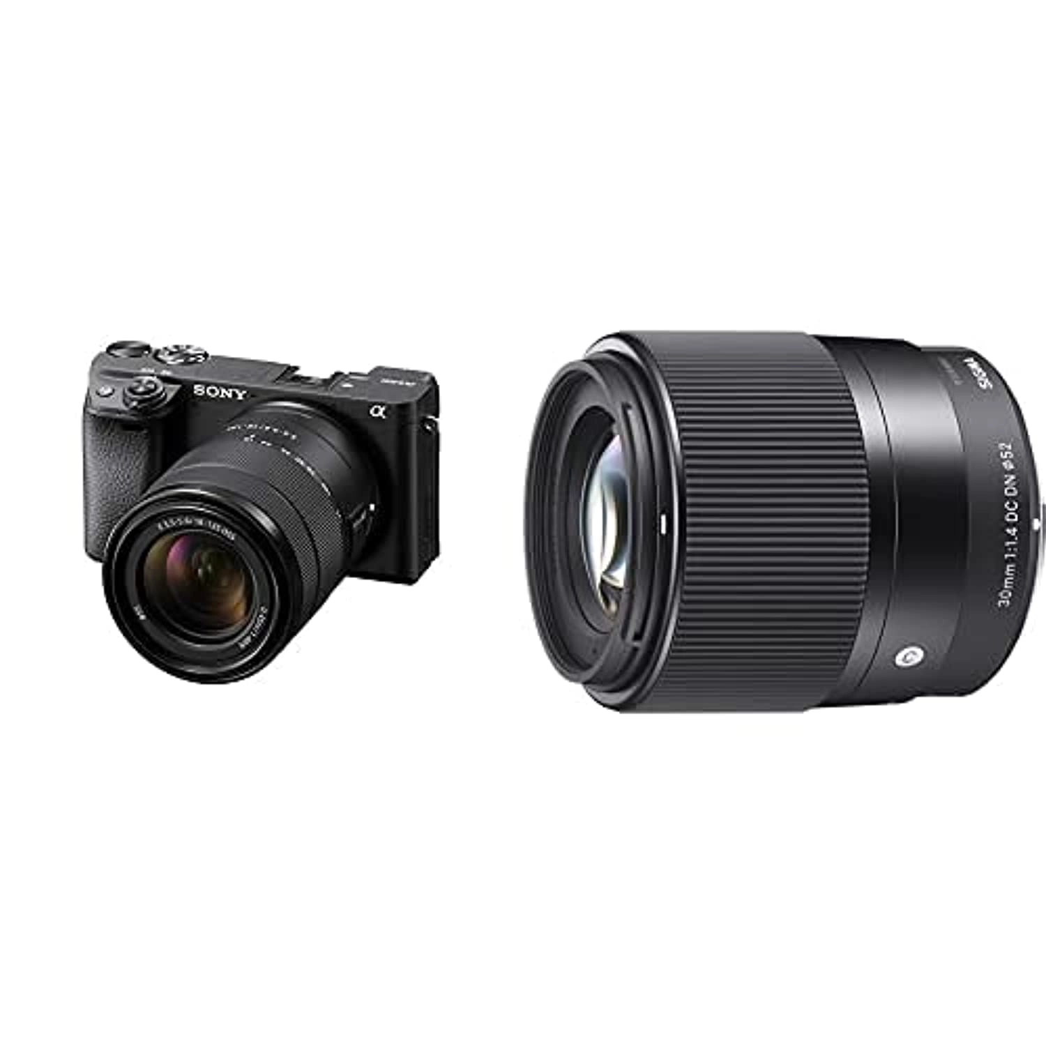 Sony Alpha A6400 + 18-135Mm + 30Mm F1.4 Contemporary Dc Dn