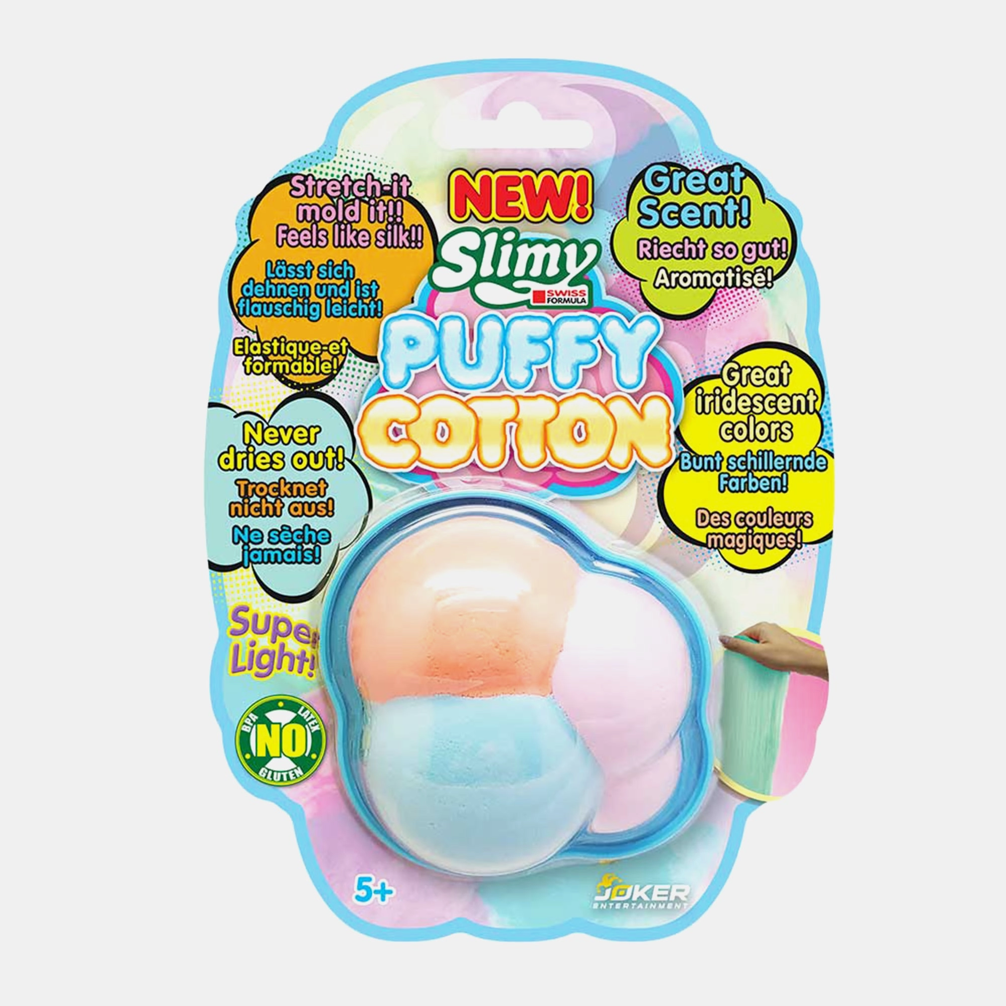 Slimy Puffy Cotton - 5+ years