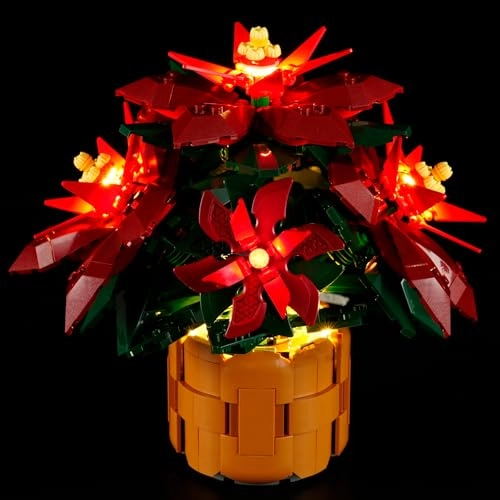 Light for Lego-10370 Poinsettia