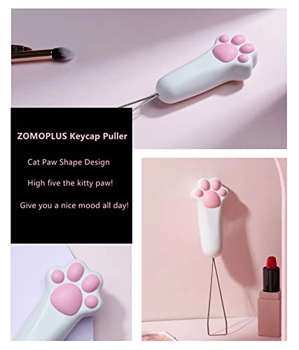 ZOMOPLUS Keycaps Puller - Pink cat paws
