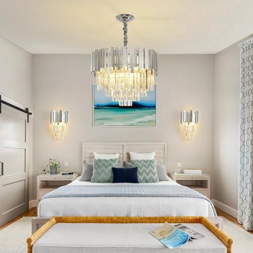 Crystal Chandeliers - Dimmable