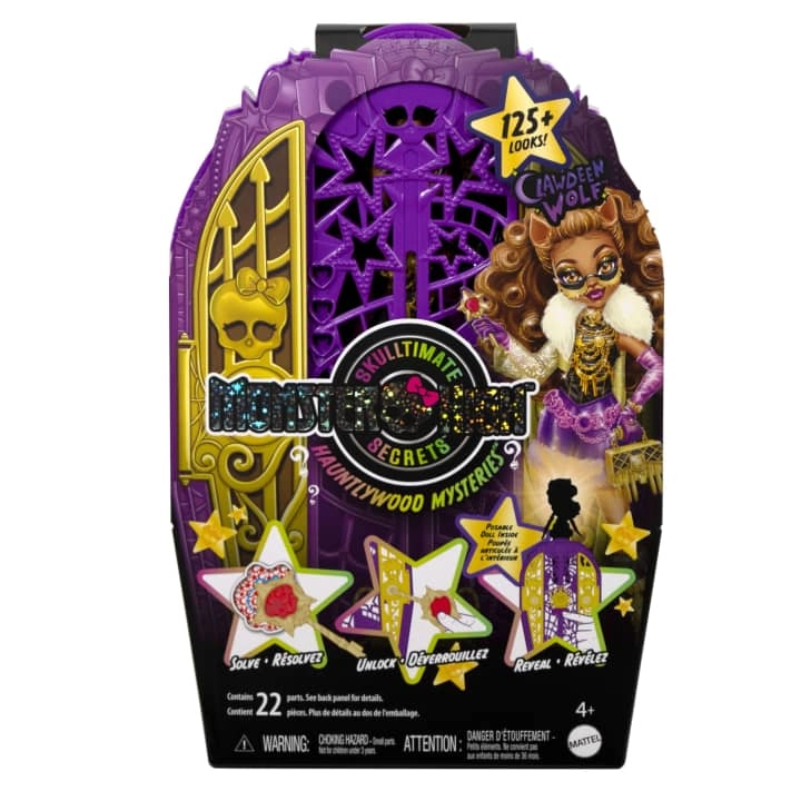 Clawdeen Wolf Doll - Skulltimates Secrets Hauntlywood Series