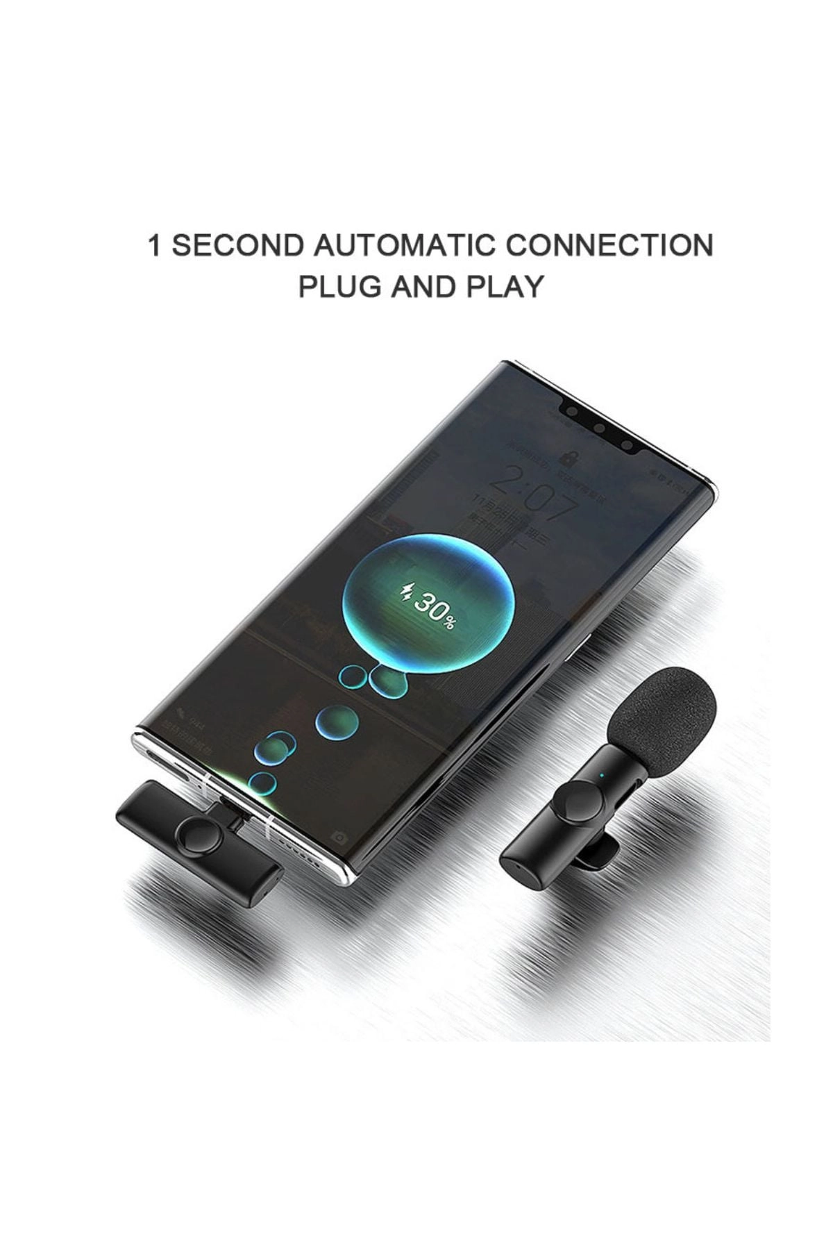Lavalier Wireless+USB Microphone